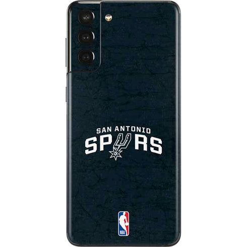 NBA San Antonio Spurs Distressed Galaxy S21 Plus 5G Skin