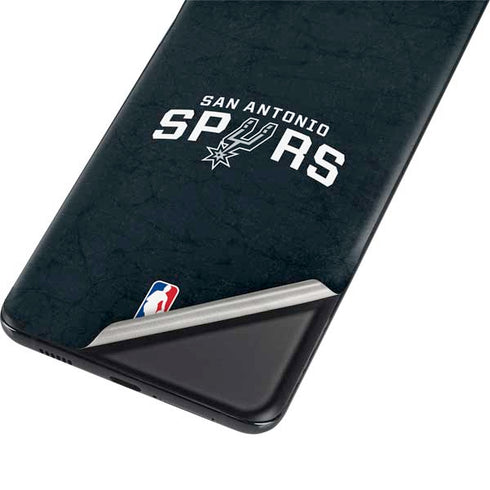 NBA San Antonio Spurs Distressed Galaxy S21 Plus 5G Skin