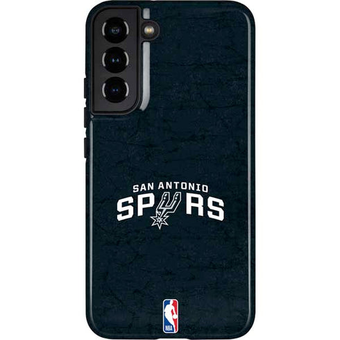 NBA San Antonio Spurs Distressed Galaxy S22 Plus Pro Case