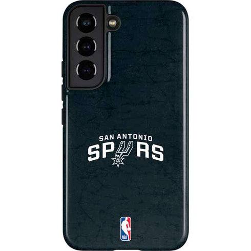 NBA San Antonio Spurs Distressed Galaxy S22 Pro Case