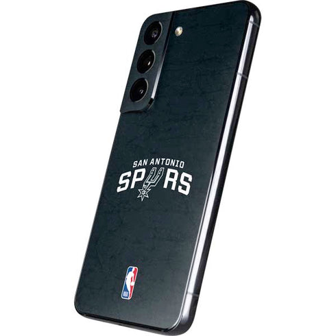 NBA San Antonio Spurs Distressed Galaxy S22 Skin