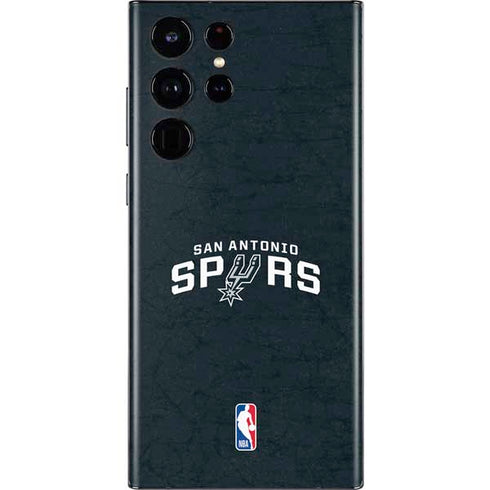 NBA San Antonio Spurs Distressed Galaxy S22 Ultra Skin