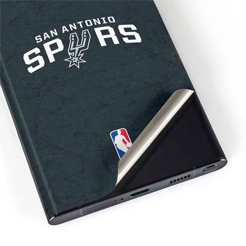 NBA San Antonio Spurs Distressed Galaxy S22 Ultra Skin