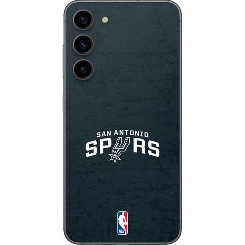 NBA San Antonio Spurs Distressed Galaxy S23 FE Skin
