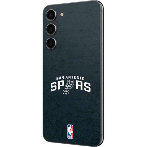 NBA San Antonio Spurs Distressed Galaxy S23 FE Skin