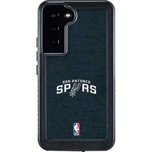 NBA San Antonio Spurs Distressed Galaxy S23 Plus Waterproof Case
