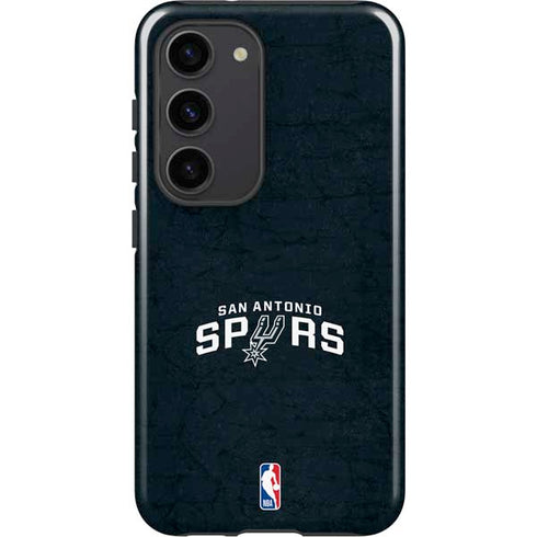 NBA San Antonio Spurs Distressed Galaxy S23 Pro Case