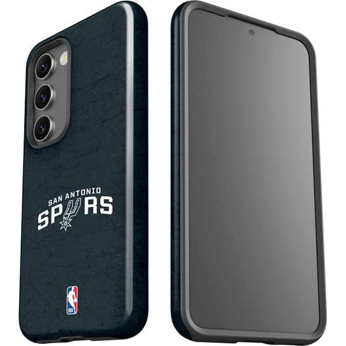 NBA San Antonio Spurs Distressed Galaxy S23 Pro Case