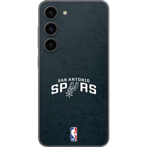 NBA San Antonio Spurs Distressed Galaxy S23 Skin