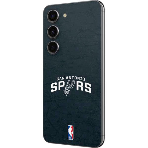 NBA San Antonio Spurs Distressed Galaxy S23 Skin
