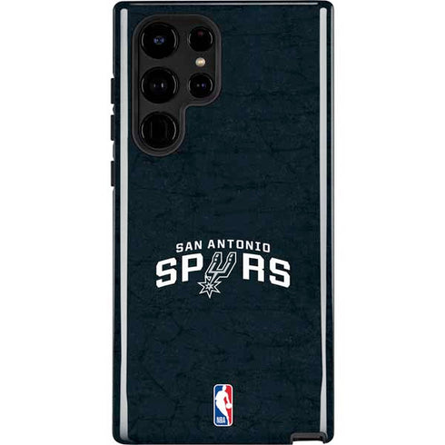NBA San Antonio Spurs Distressed Galaxy S23 Ultra Pro Case