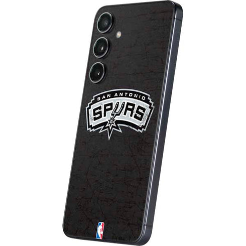 NBA San Antonio Spurs Distressed Galaxy S25 Skin