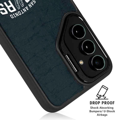 NBA San Antonio Spurs Distressed Galaxy S24 Ultra Kickstand Case