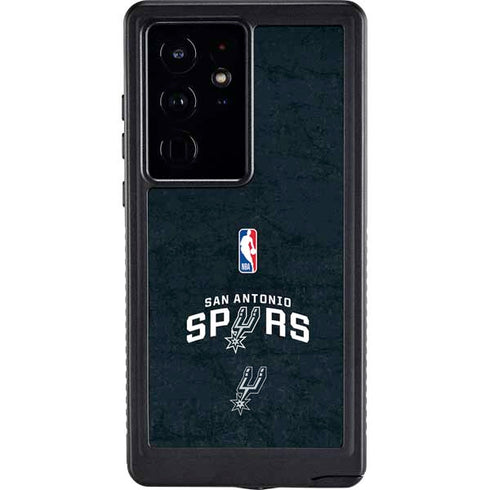 NBA San Antonio Spurs Distressed Galaxy S24 Ultra Waterproof Case