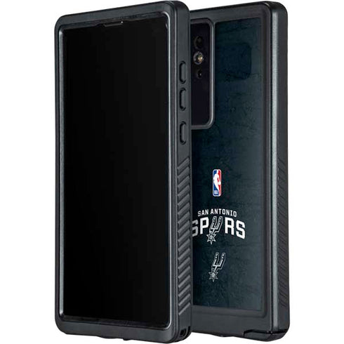 NBA San Antonio Spurs Distressed Galaxy S24 Ultra Waterproof Case