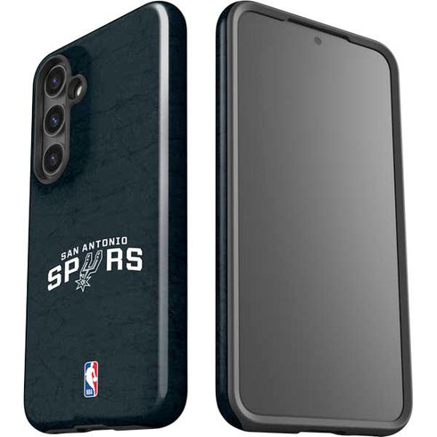 NBA San Antonio Spurs Distressed Galaxy S25 Impact Case