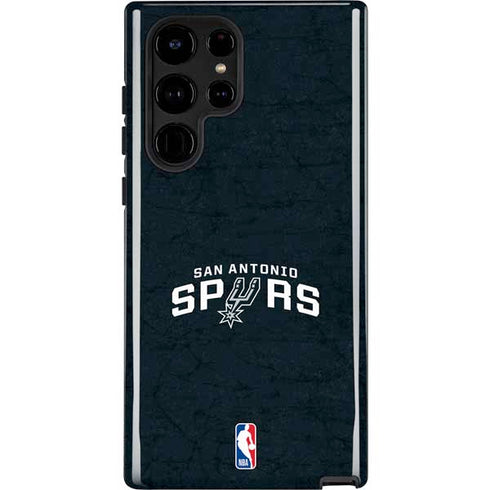 NBA San Antonio Spurs Distressed Galaxy S25 Ultra Impact Case