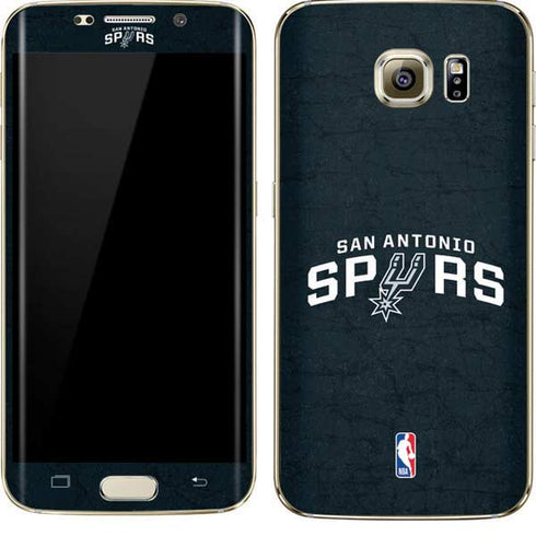 NBA San Antonio Spurs Distressed Galaxy S7 Edge Skin