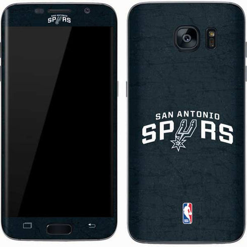 NBA San Antonio Spurs Distressed Galaxy S7 Skin