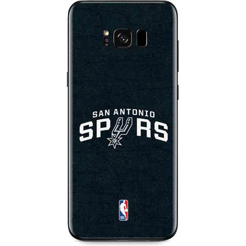 NBA San Antonio Spurs Distressed Galaxy S8 Plus Skin