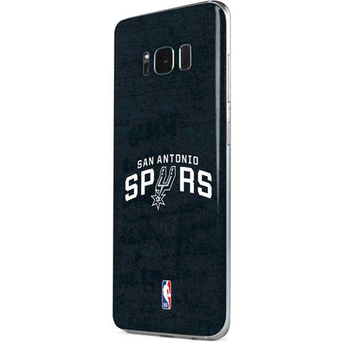 NBA San Antonio Spurs Distressed Galaxy S8 Plus Skin