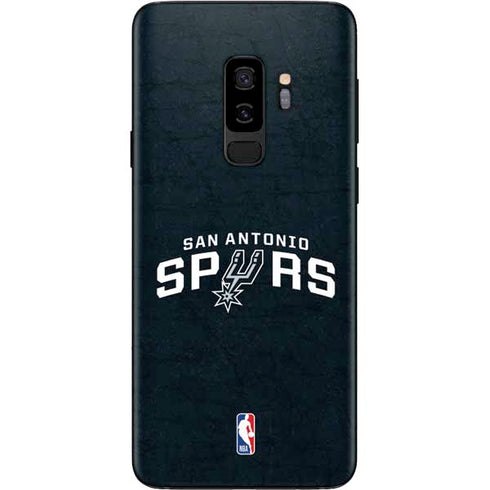 NBA San Antonio Spurs Distressed Galaxy S9 Plus Skin