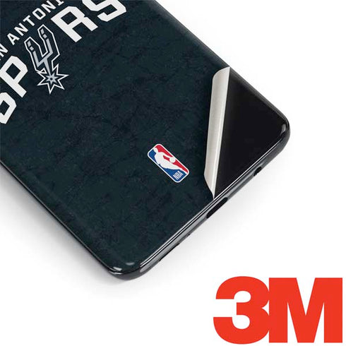 NBA San Antonio Spurs Distressed Galaxy S9 Skin