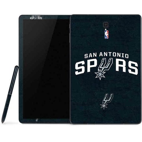 NBA San Antonio Spurs Distressed Samsung Galaxy Tab Skin
