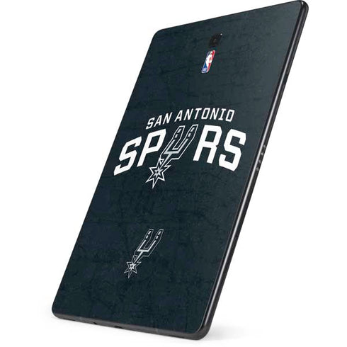 NBA San Antonio Spurs Distressed Samsung Galaxy Tab Skin