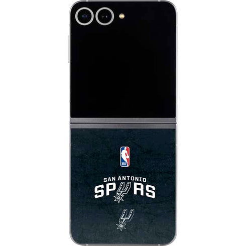 NBA San Antonio Spurs Distressed Galaxy Z Flip6 Skin