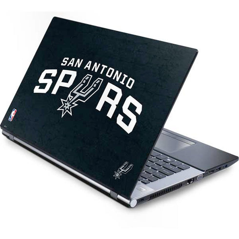 NBA San Antonio Spurs Distressed Generic Laptop Skin