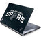 NBA San Antonio Spurs Distressed Generic Laptop Skin