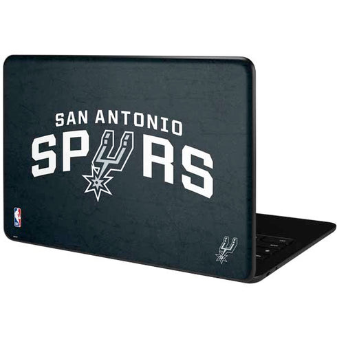 NBA San Antonio Spurs Distressed Google Pixelbook Go Skin