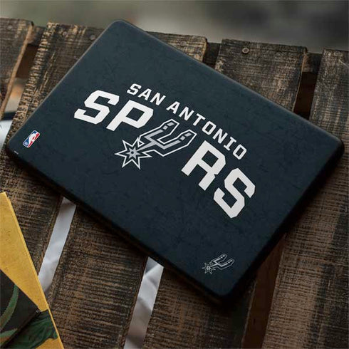 NBA San Antonio Spurs Distressed Google Pixelbook Go Skin