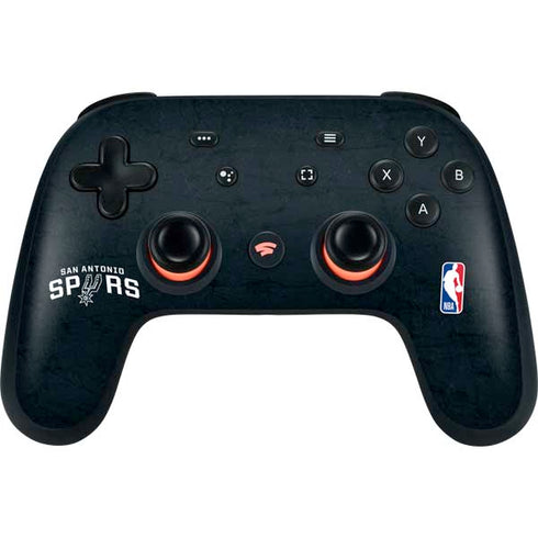 NBA San Antonio Spurs Distressed Google Stadia Controller Skin