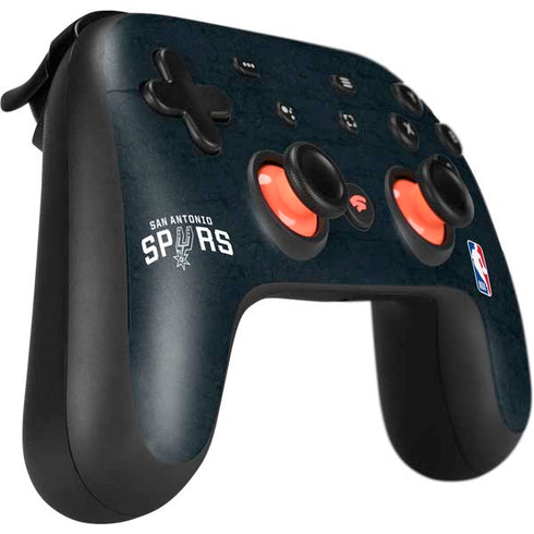 NBA San Antonio Spurs Distressed Google Stadia Controller Skin