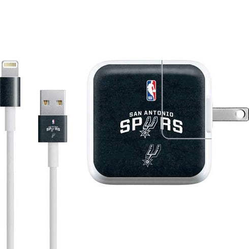 NBA San Antonio Spurs Distressed iPad Charger (10W USB) Skin