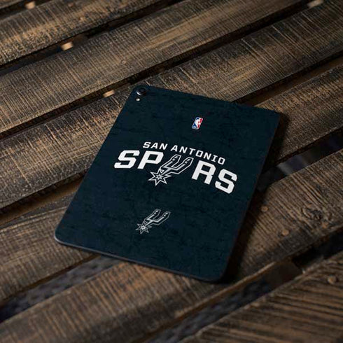 NBA San Antonio Spurs Distressed Apple iPad Pro Skin