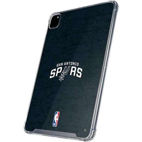 NBA San Antonio Spurs Distressed iPad Pro 12.9in (2020) Clear Case