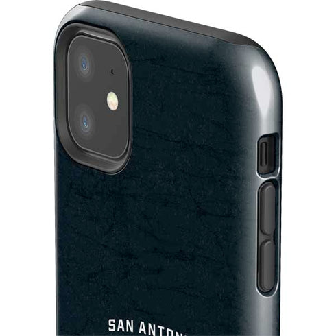 NBA San Antonio Spurs Distressed iPhone 11 Impact Case