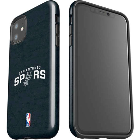 NBA San Antonio Spurs Distressed iPhone 11 Impact Case