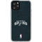 NBA San Antonio Spurs Distressed iPhone 11 Pro Clear Case