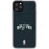 NBA San Antonio Spurs Distressed iPhone 11 Pro Clear Case