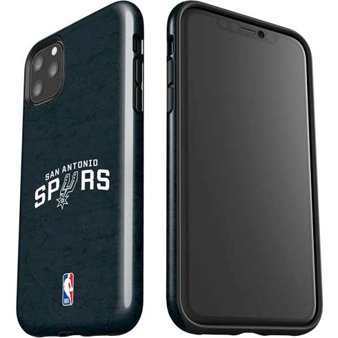 NBA San Antonio Spurs Distressed iPhone 11 Pro Max Impact Case