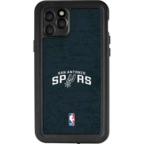 NBA San Antonio Spurs Distressed iPhone 11 Pro Waterproof Case