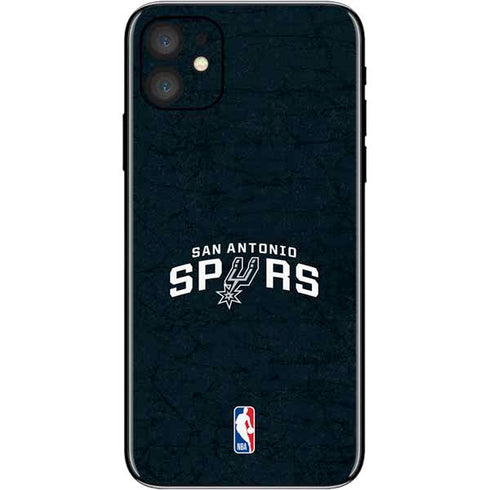 NBA San Antonio Spurs Distressed iPhone 11 Skin