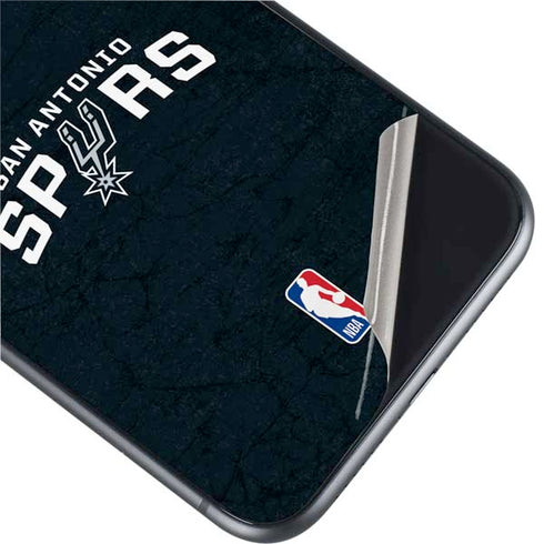 NBA San Antonio Spurs Distressed iPhone 11 Skin