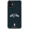 NBA San Antonio Spurs Distressed iPhone 12 Clear Case