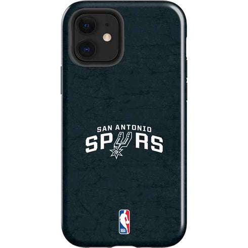 NBA San Antonio Spurs Distressed iPhone 12 Impact Case