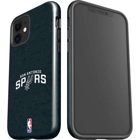 NBA San Antonio Spurs Distressed iPhone 12 Impact Case